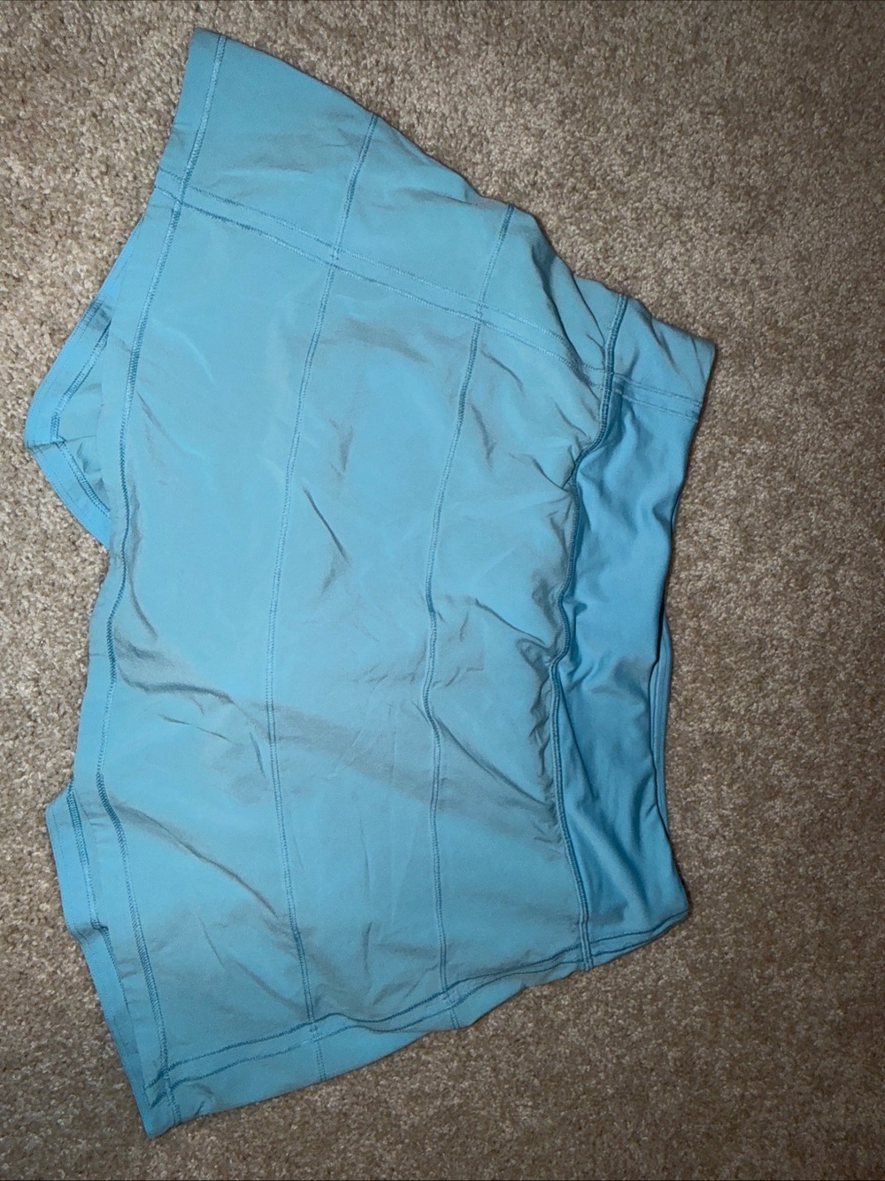Light Blue Women's Athletic Skirt